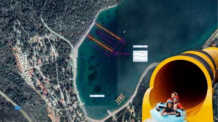 Zabavne plutajuće sprave stižu u netaknutu dalmatinsku uvalu: Neće biti rizika za prirodu