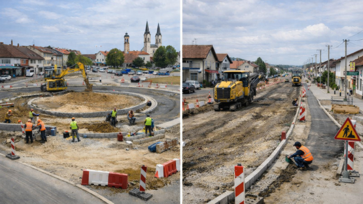 Dva velika projekta u dva slavonska grada: Rekonstruira se glavna gradska cesta, a stiže i novi rotor