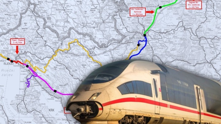 Krenule pripreme za jedan od najvećih projekata HŽ-a: Za 700 milijuna eura 17 vijadukata i 14 tunela