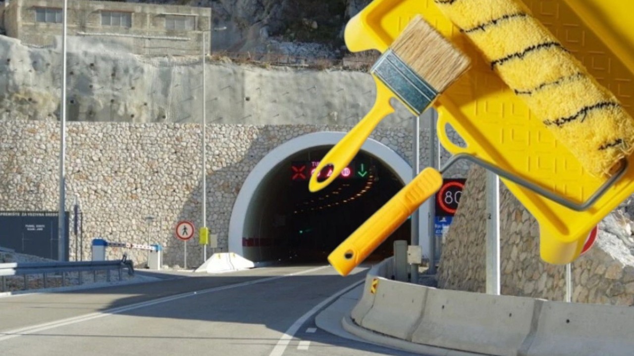 Bauštela u tunelu kroz Biokovo: Bit će zatvoren svakodnevno do kraja tjedna, treba dobro pratiti raspored