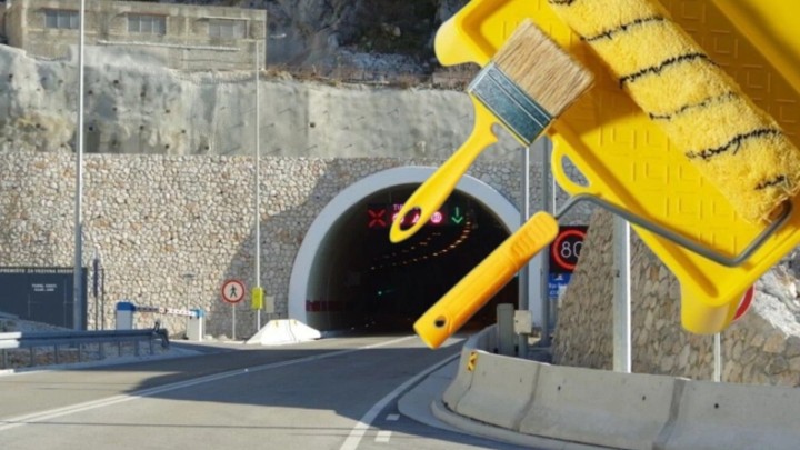 Bauštela u tunelu kroz Biokovo: Bit će zatvoren svakodnevno do kraja tjedna, treba dobro pratiti raspored