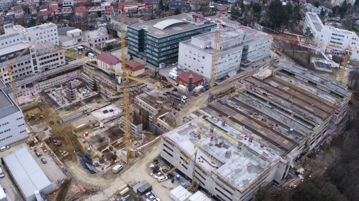 Građevinski div radi na dva mega projekta bolnica u Zagrebu: Zajedno, cifra prelazi 400 milijuna eura