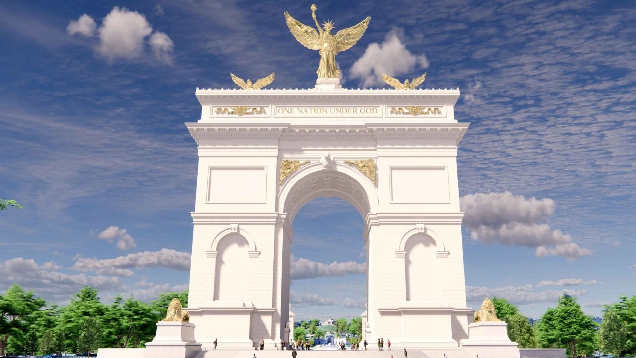 Trump želi graditi trijumfalni luk, bio bi dio mega kružnog toka i grandiozniji od pariškog