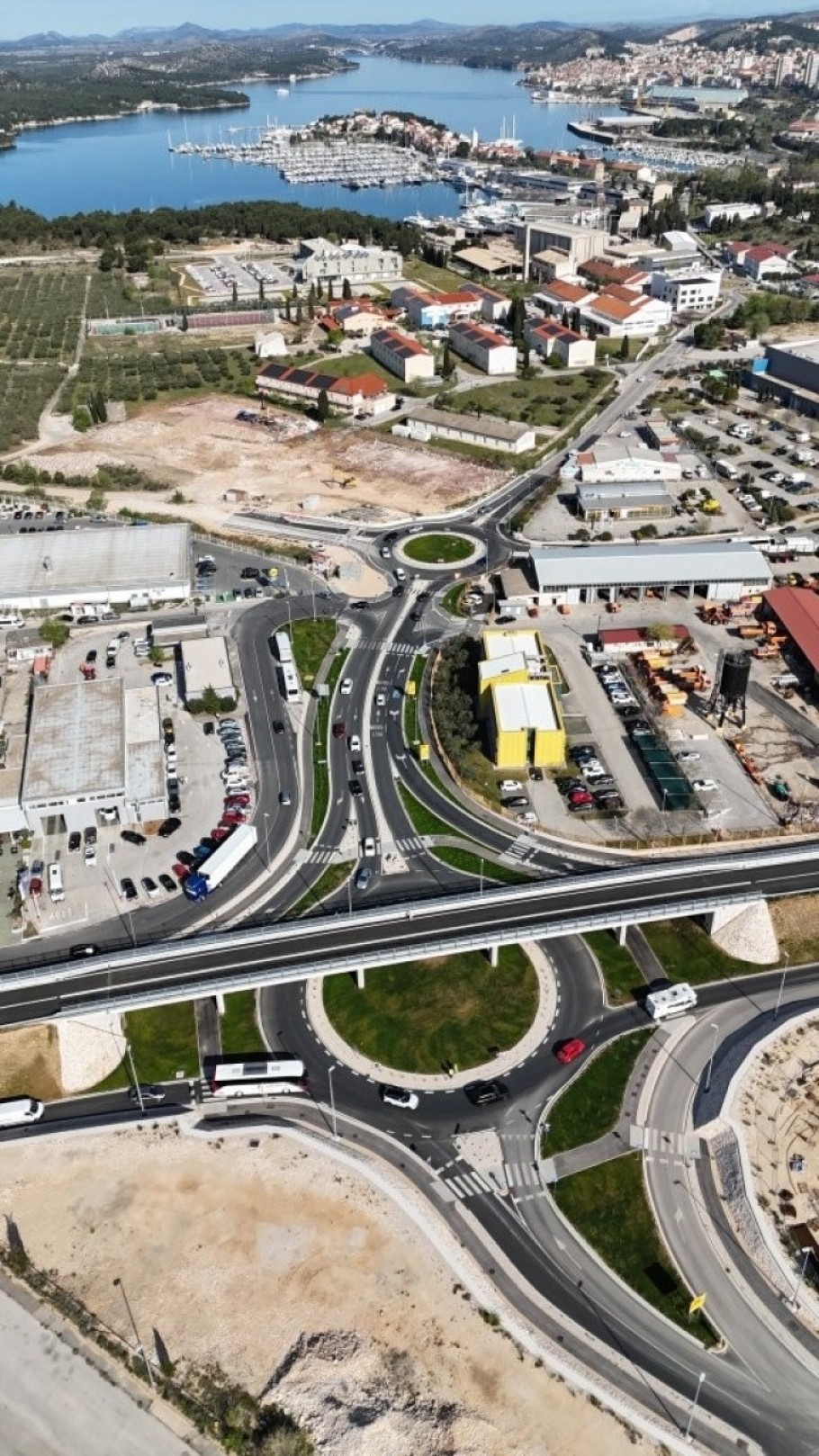 Čvor Mandalina infrastruktura