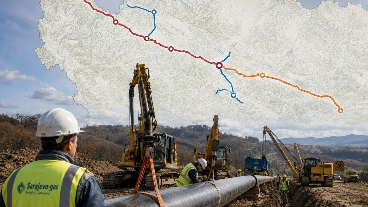 Najveći energetski zahvat od rata: Plinovod od 660 milijuna € povezat će ovih 18 gradova i općina u novu mrežu