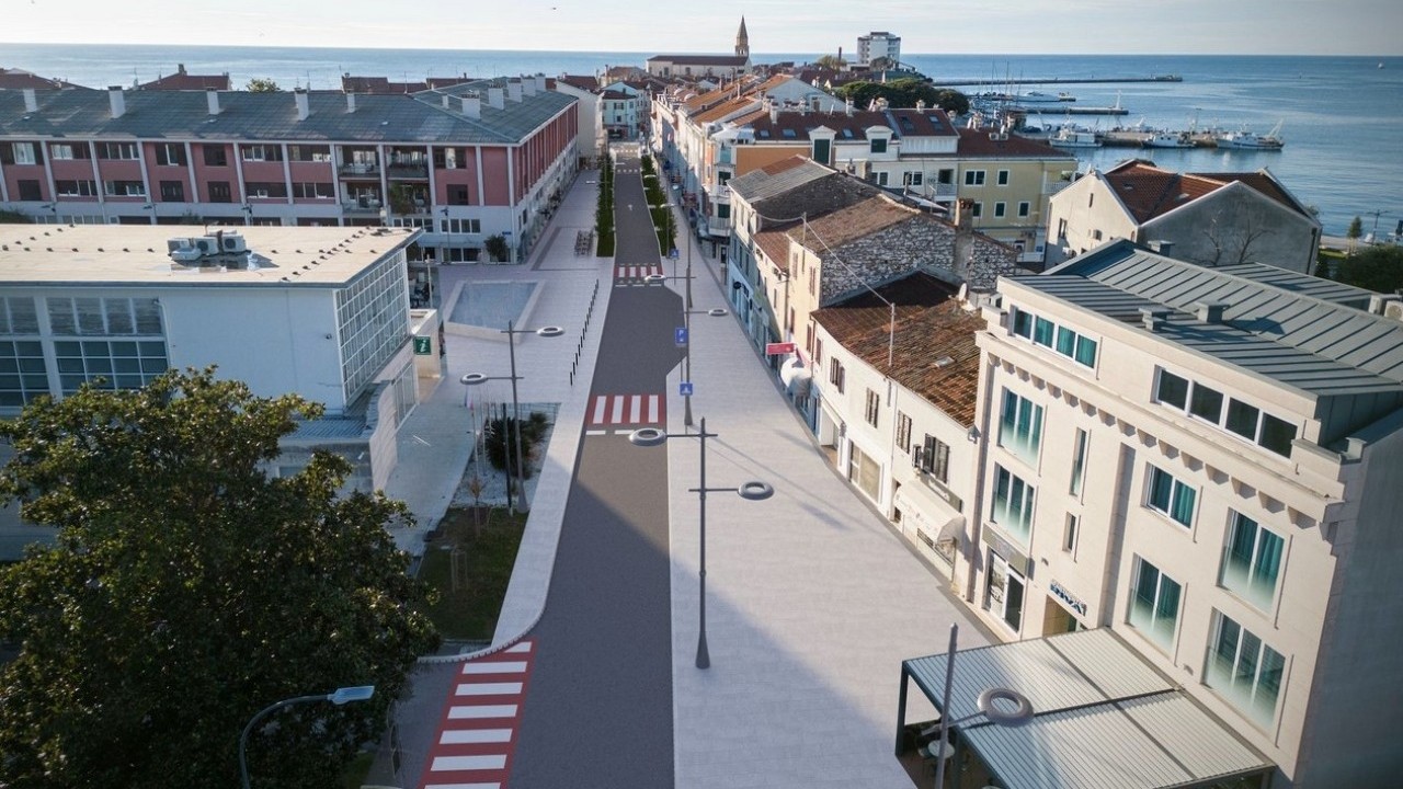 Naš najzapadniji grad ide u veliku rekonstrukciju prometne žile kucavice: Dekorativni kamen i zeleni otoci
