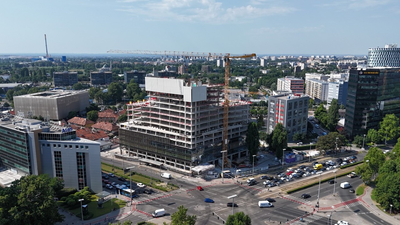 Bauštelska reportaža: Bili smo u neboderu koji mijenja vizuru važnog prometnog raskrižja u Zagrebu