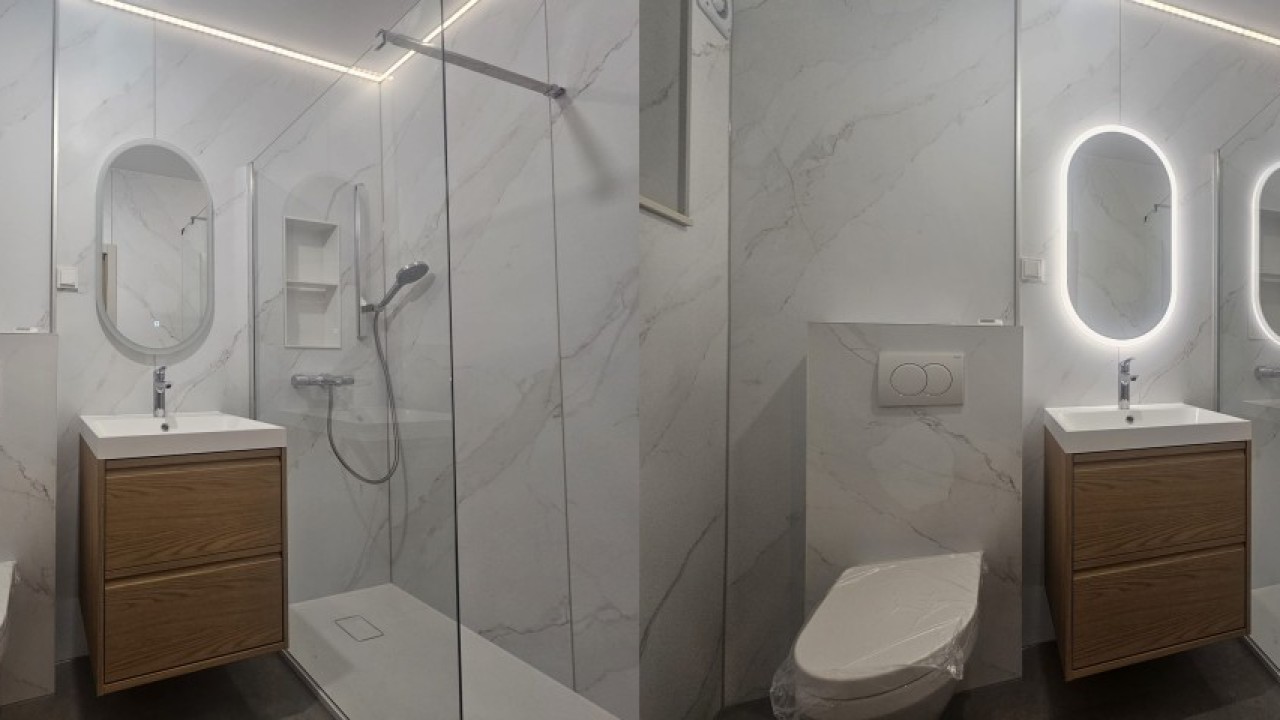 Majstore su zvali samo za jedan posao: Supružnici bez iskustva sami napravili kupaonicu iz snova