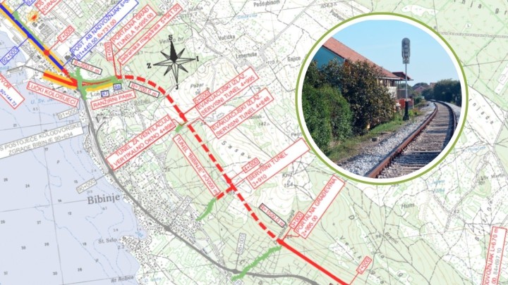 Novi kilometri pruge u srcu Dalmacije: Tračnice 'sele' iz naseljene općine, tunel će biti najkompleksniji dio