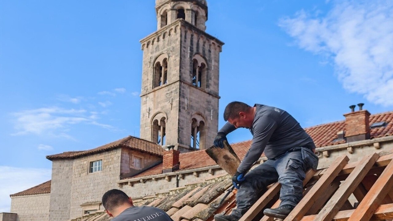 Bauštela s top pogledom: Povijesna obnova Krvnikove kuće u Dubrovniku gradilište je za pamćenje