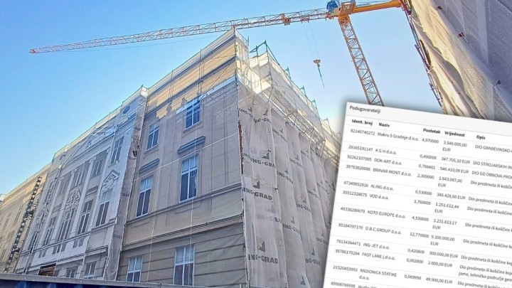 Milijun više za obnovu Sabora: Izmjene ugovora, brojni podugovaratelji i dodatni radovi na Gornjem gradu