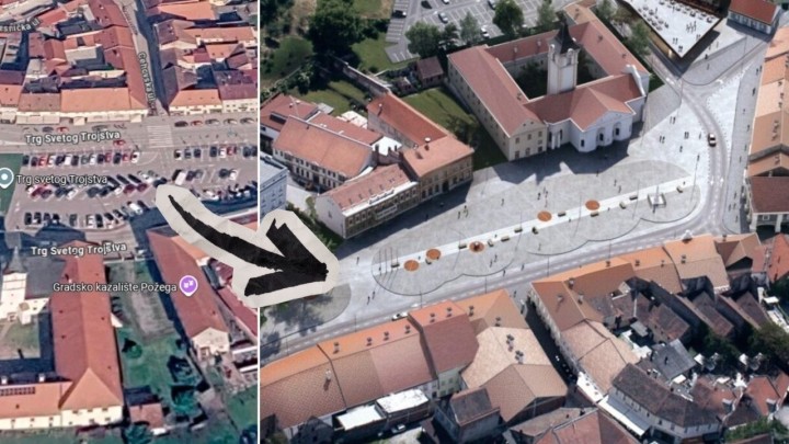 Transformacija trga zagušenog automobilima: Spremaju se radovi od 7 milijuna, nekima fali zelenila