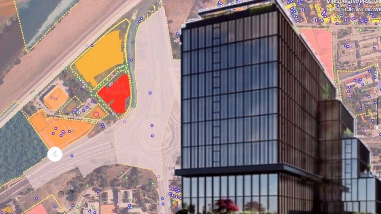 Novi zagrebački Manhattan pored rotora: 'Crni monolit' bit će na zapadnom pragu grada