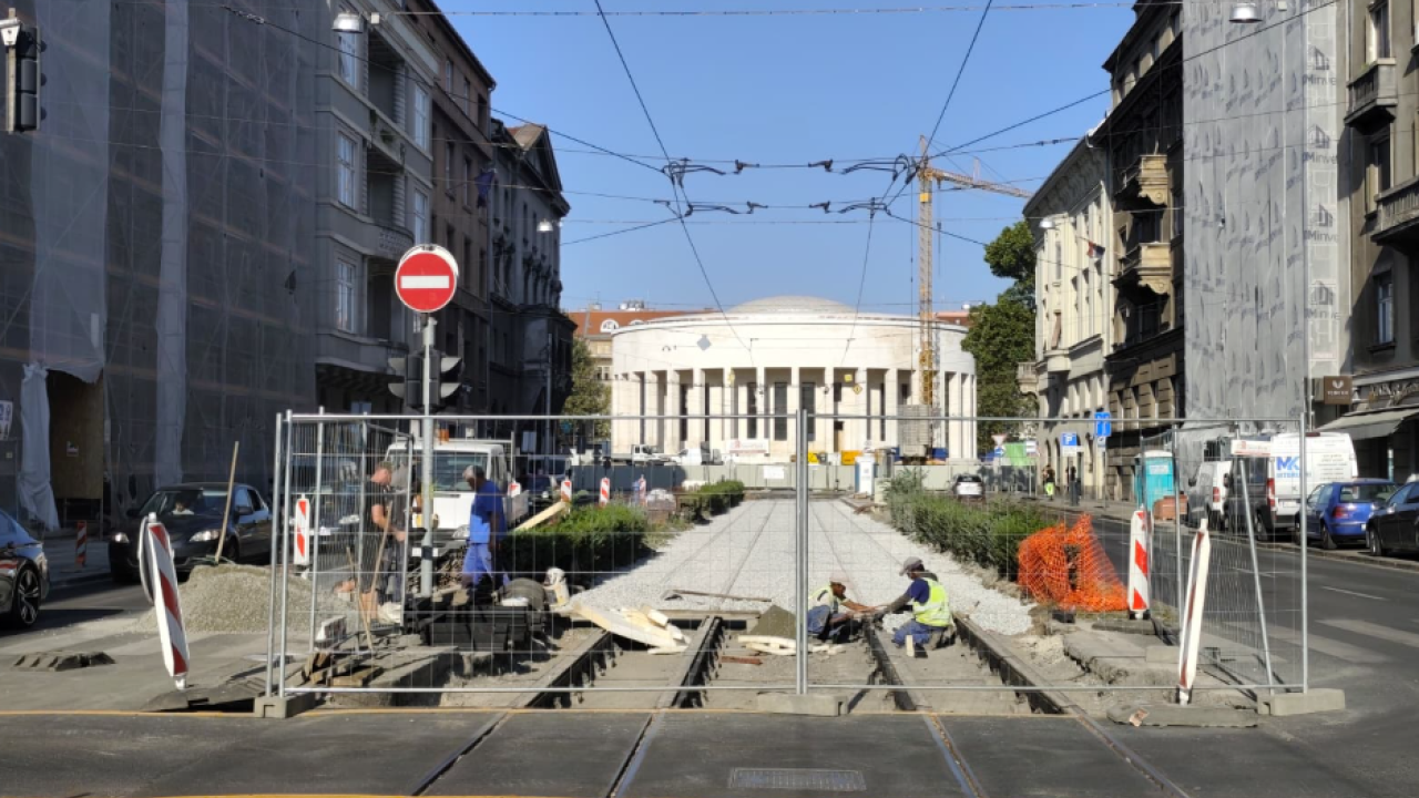 Galerija: Kopali su gotovo dva kilometra kroz Zagreb, sada se vidi nova pruga od tri milijuna eura
