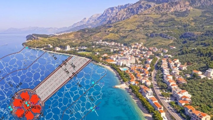 Velika promjena na popularnoj dalmatinskoj plaži: U more ide pero dugo 50 metara, stiže i nova šetnica
