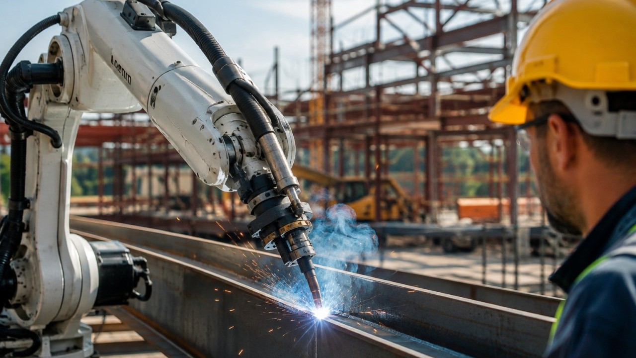 Varioci imaju novog kolegu: Robotska ruka samostalno 'pegla' dosadne spojeve čeličnih konstrukcija