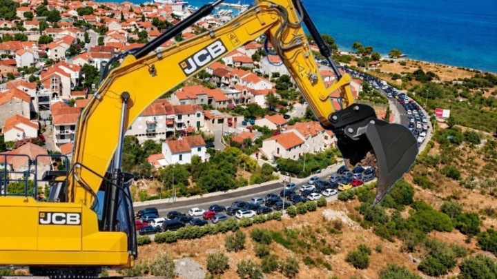 Hrvatske ceste na 'zlatnom' otoku rade treći trak do trajekta! Ove kolone konačno odlaze u prošlost