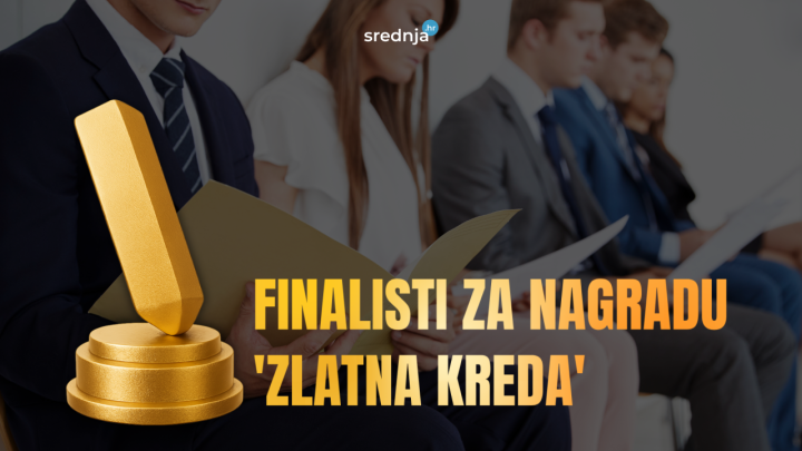 Ovo su finalisti nagrade Zlatna kreda: Evo tko su ovogodišnji kandidati
