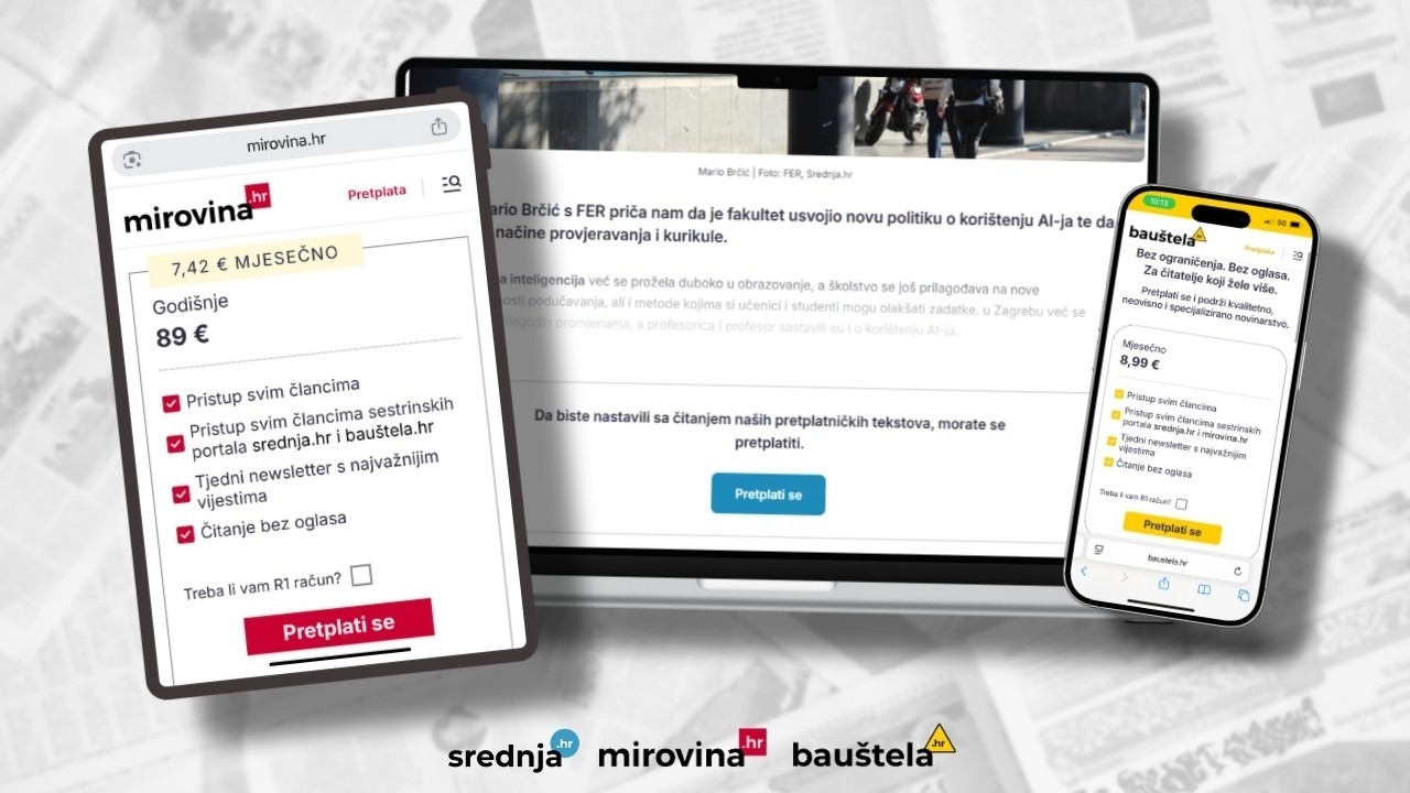Naša pretplata je jedan od najboljih digitalnih projekata u Hrvatskoj