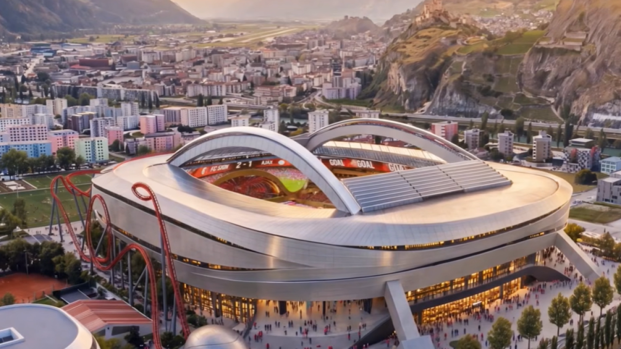 E, ovo je top novi stadion! Švicarci predstavili svoj, oko kompleksa će juriti vlak smrti