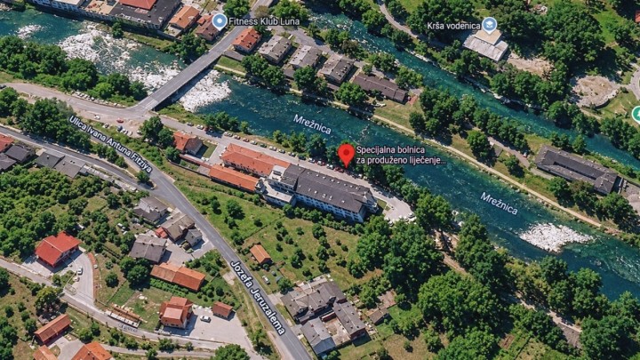 Prastara bolnica za akutnu skrb uz rijeku dobiva dodatak: U planu zgrada, cesta i sanacija odrona